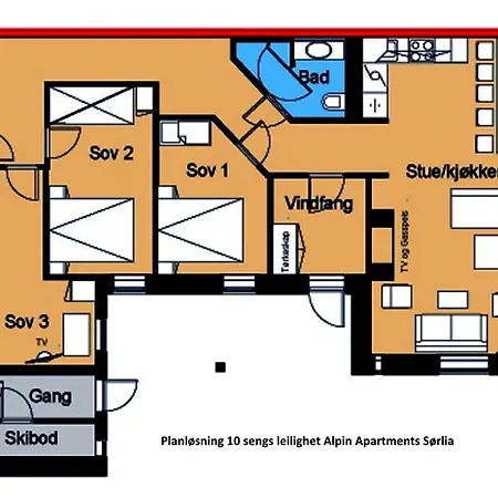 Alpin Sorlia Lägenhetshotell 4*